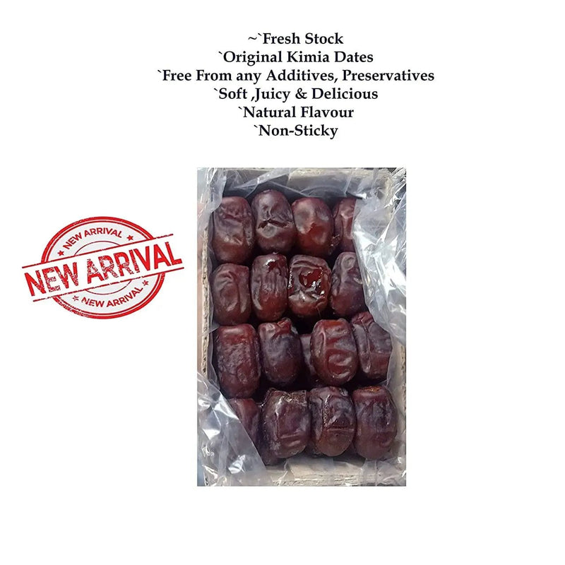 Kimia Dates (1.5 Kg++, Original, Pack of 3, 500gm ++) - Ifah Khajoor