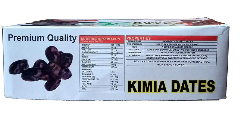 Kimia Dates (1.5 Kg++, Original, Pack of 3, 500gm ++) - Ifah Khajoor