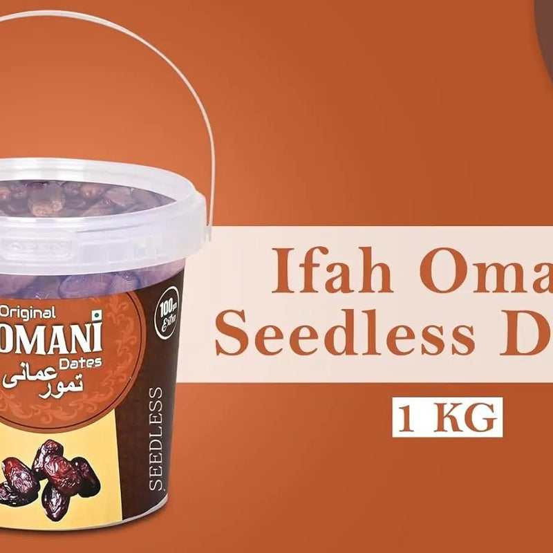 Ifah Omani Seedless 1kg Pack - Ifah Khajoor