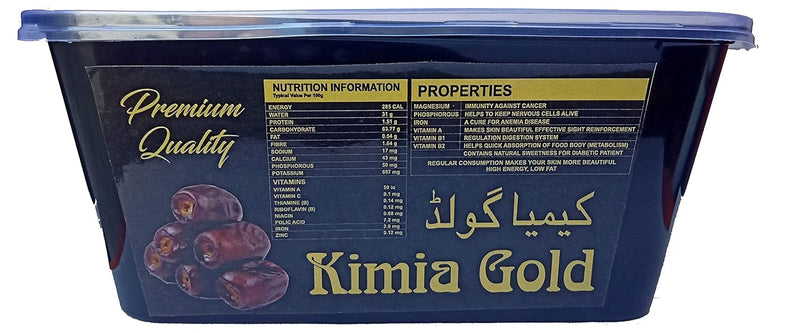 Ifah Kimia Gold Dates 500g Box - Ifah Khajoor