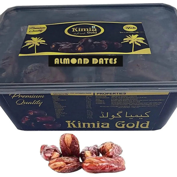 Ifah Kimia Gold Almod Dates 400g Box - Ifah Khajoor