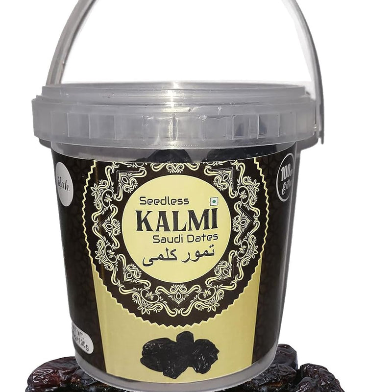 Ifah Kalmi Seedless Saudi Dates 600g Bucket - Ifah Khajoor