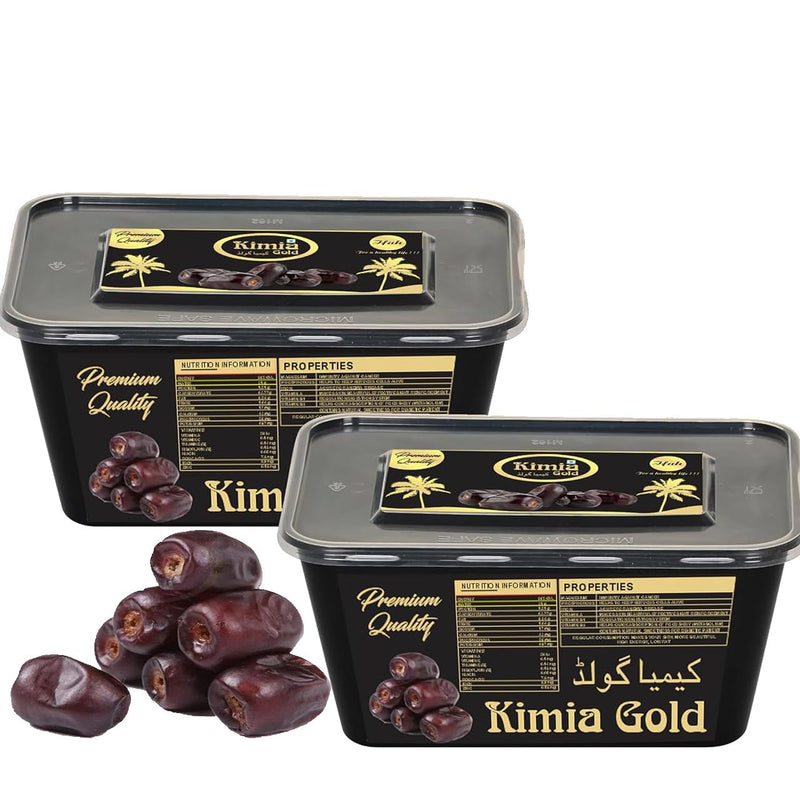 Ifah Kimia Gold Dates 1kg Pack - Ifah Khajoor